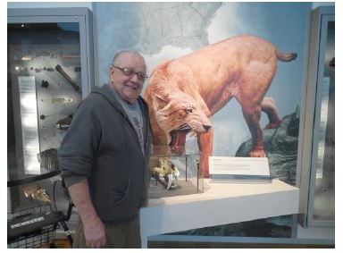 Pee Dee Garden Resident exploring exhibits in Pee Dee History Hall