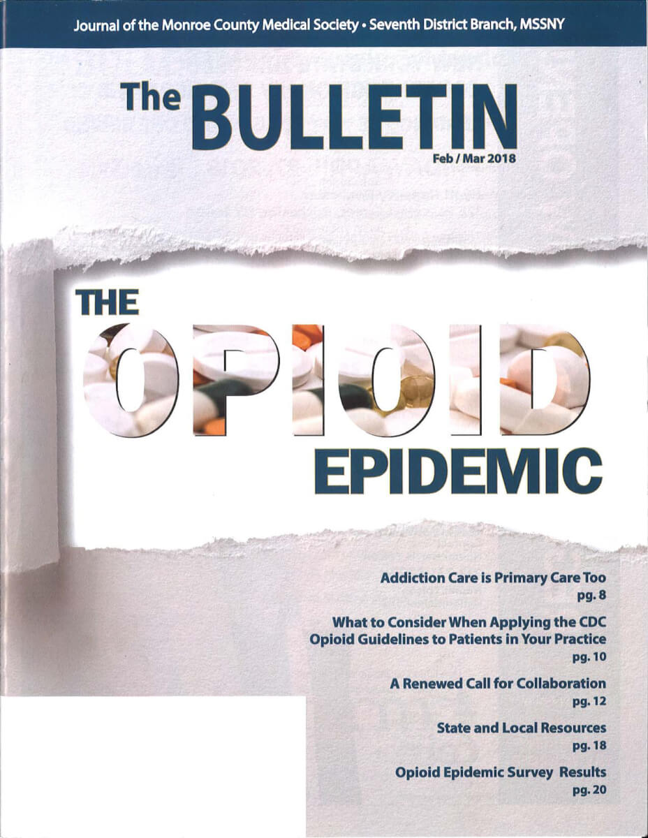 Cover of The Bulletin: The Opioid Epidemic 