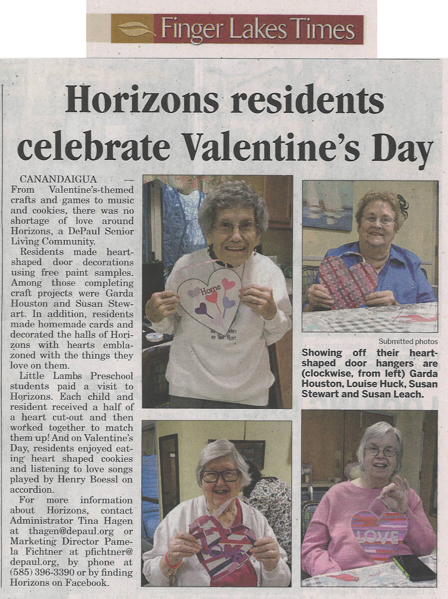 Horizons Valentines Day, 3.3.19 FLT