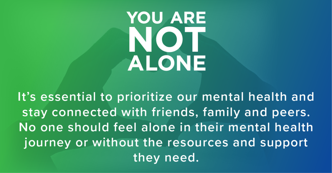 You Are Not Alone – Recognizing Mental Health Awareness Month | DePaul