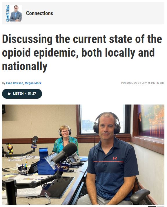 Discussing The Current State Of The Opioid Epidemic, Both Locally And ...